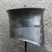Heaume à timbre plat